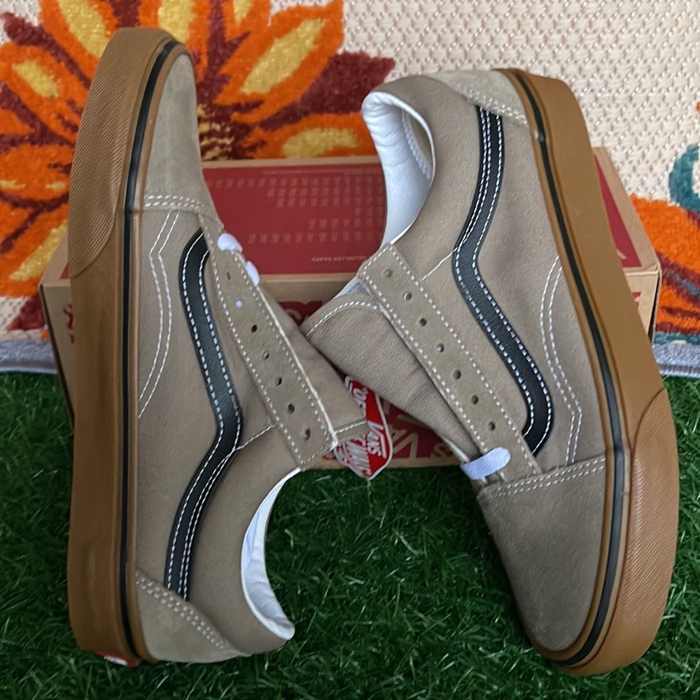 Vans Old School Gum Timber Wolf/Black WMNS sneakers - Picture 12 of 16